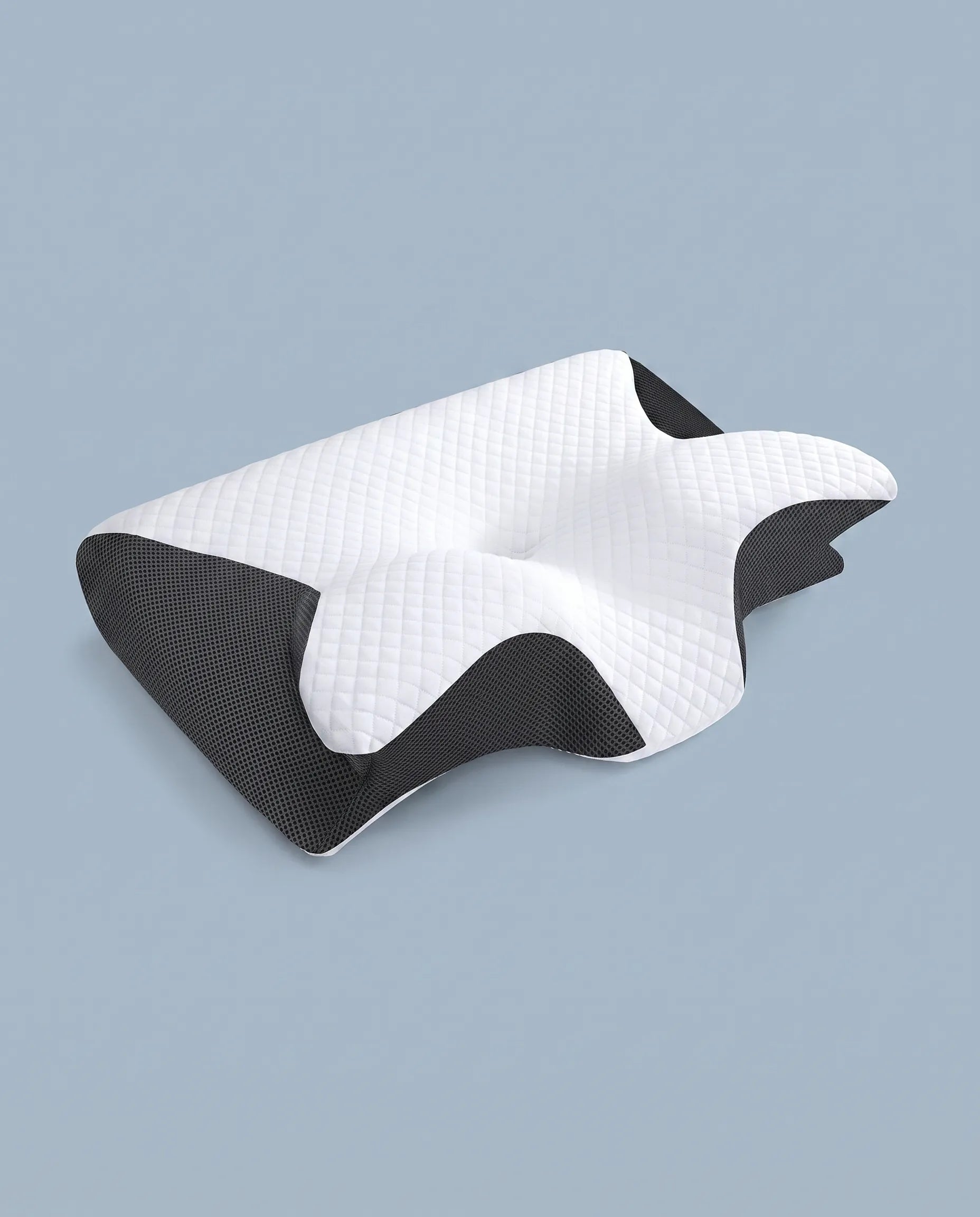 The Tucked In cervical pillow, black