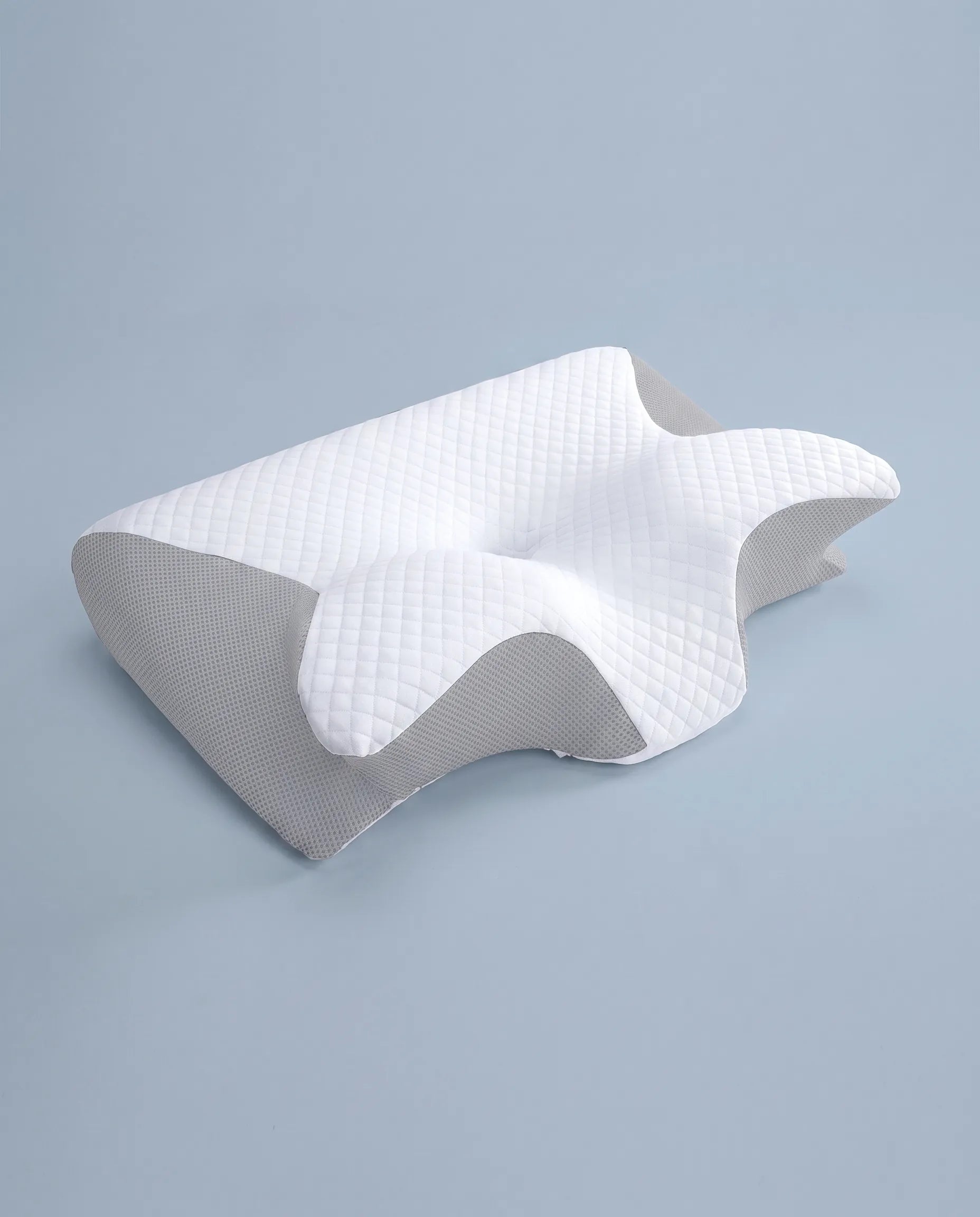 The Tucked In cervical pillow, white