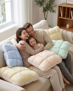 Family with the pillows